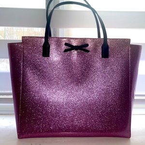 Sparkle pink Kate Spade large purse
